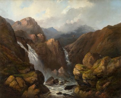 Una cascata scozzese da Edward Train